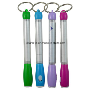 Custom Logo Banner Pen with Torch Light (LT-C613)